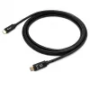 USB-C–USB-C-kaapeli EQUIP 128348, USB 3.2 Gen 1 (5 Gbit/s), PD 60 W, 0,5 m, musta