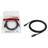 USB-C–USB-C-kaapeli EQUIP 128348, USB 3.2 Gen 1 (5 Gbit/s), PD 60 W, 0,5 m, musta