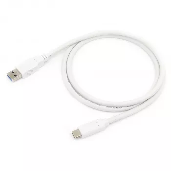 USB 3.2 Gen 1 C–A-kaapeli EQUIP 0,5 m 5 Gbit/s valkoinen (USB-C–USB-A, nikkelöidyt koskettimet)