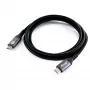 USB4 Gen3x2 C–C-kaapeli EQUIP 128380, 0,5 m, PD 3.1 240W, 40 Gbps, 8K/60Hz, musta