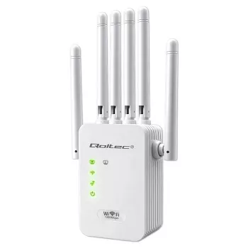 Wi‑Fi‑signaalin vahvistin QOLTEC AC1200 – QOLTEC AC1200 kaksitaajuus‑signaalin vahvistin