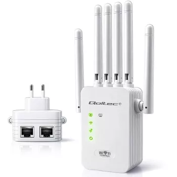 Wi‑Fi‑signaalin vahvistin QOLTEC AC1200 – QOLTEC AC1200 kaksitaajuus‑signaalin vahvistin