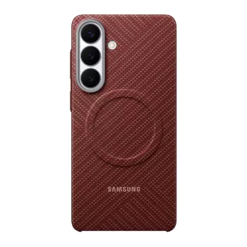Samsung Carbon Magnet -kotelo Galaxy S26+, punainen
