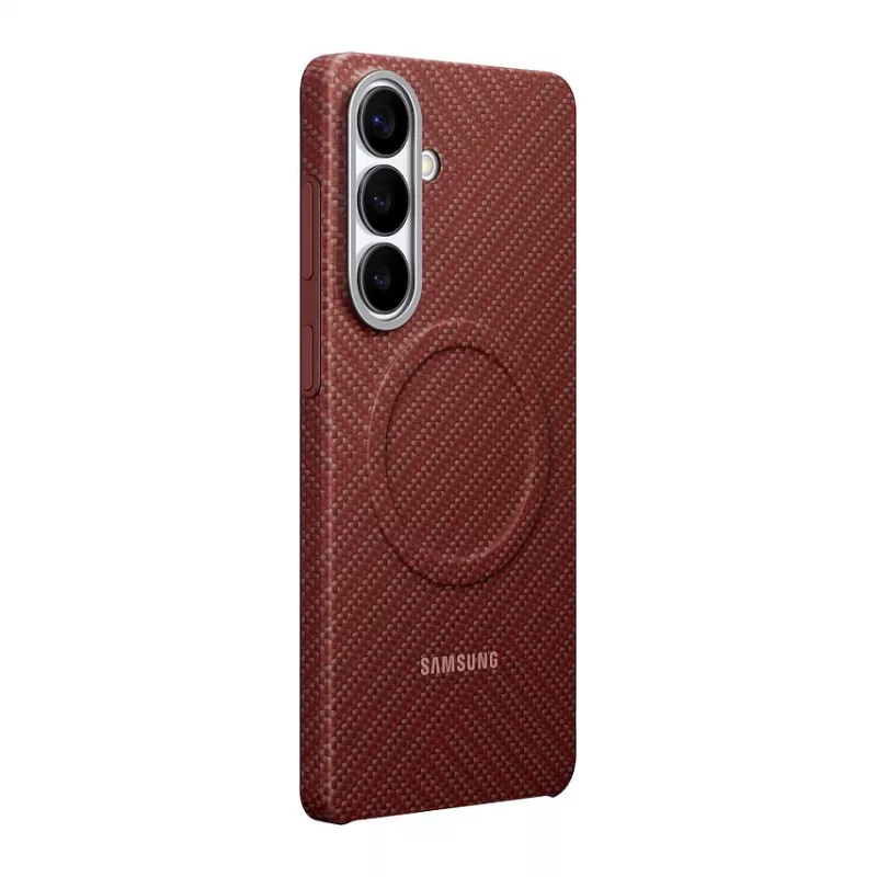 Samsung Carbon Magnet -kotelo Galaxy S26+, punainen