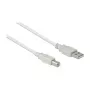 Good Connections USB2.0 -kaapeli A-B harmaa 0,25 m