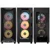 Corsair 3200D RS ARGB Mid-Tower -kotelo, musta - tornikotelo - ATX