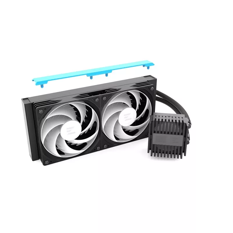 ZALMAN ALPHA2 V2 A24 240 mm CPU-nestemäähdytin — suljettu All-in-One, musta