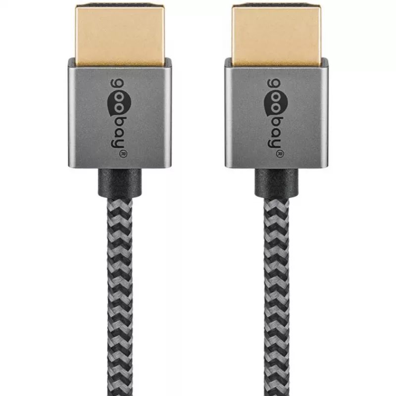 Goobay ohut Ultra High-Speed HDMI -kaapeli - 8K/60Hz (75757)