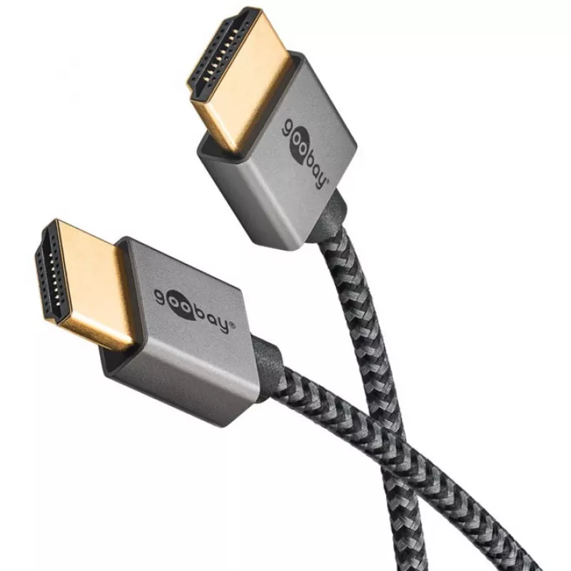 Goobay ohut Ultra High-Speed HDMI -kaapeli - 8K/60Hz (75757)