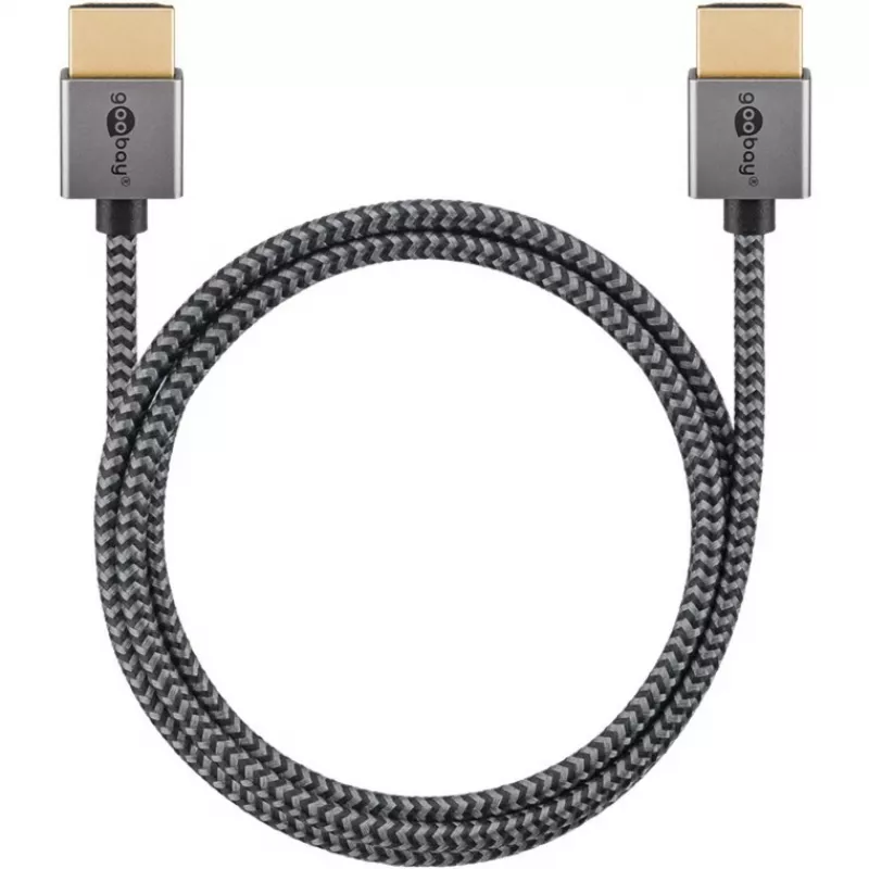 Goobay ohut Ultra High-Speed HDMI -kaapeli - 8K/60Hz (75757)