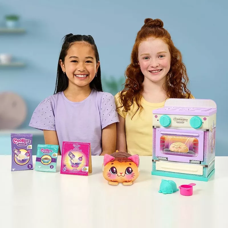 Luova setti Cobi Cookeez Makery – paistetut keksit, DIY-keksien koristelu ja leikkisetti