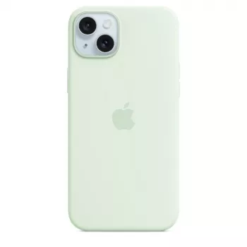 Silikonikuori MagSafe-yhteensopiva Apple iPhone 15 Plus -puhelimelle – silikoni, minttu, 6,7 tuuman iPhone 15 Plus