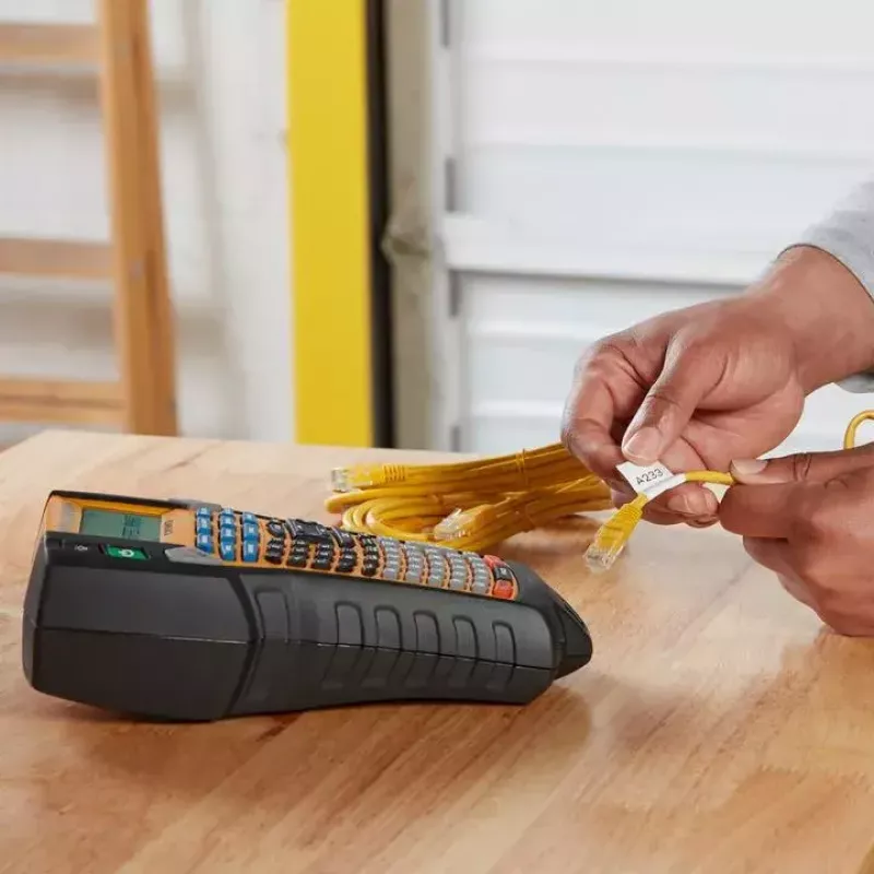 DYMO RHINO 6000+ ABC CASE UK lämpösiirto suoratermografia musta keltainen