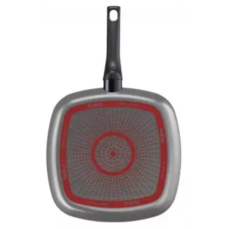 Grillipannu Tefal Easy Plus B5694053 neliömäinen harmaa 260 mm