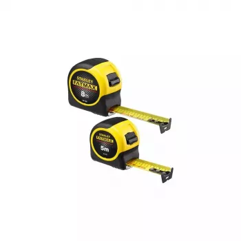 Mittanauha STANLEY FatMax Blade Armor 5 m / 8 m — kompakti mittanauha vahvistetulla terällä