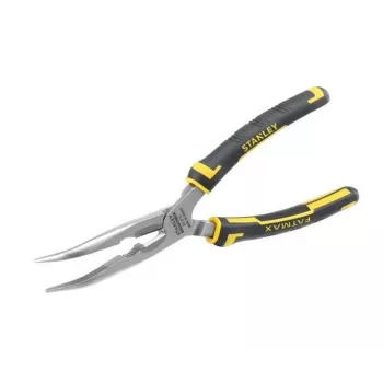 Pihdit STANLEY FatMax taivutetut pitkäkärkipihdit 200 mm, musta/keltainen