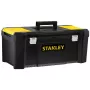 Stanley Essential 26 in muovinen työkalulaatikko STST82976-1, 33 l, musta/keltainen