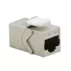 Keystone-moduuli Helos 304268 litteä hopea RJ-45