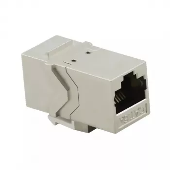 Keystone-moduuli Helos 304268 litteä hopea RJ-45