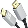 DisplayPort-kaapeli Helos 288443 1 m musta harmaa