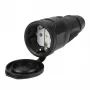 ABL 100000086 hightech-liitin, SCHUKO, Elamid, sininen, itsesulkeutuva IP54, tyyppi 1580