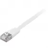 Verkkokaapeli Equip Cat.6A U/FTP litteä verkkokaapeli RJ-45 10 m valkoinen