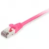 Verkkokaapeli Equip Cat.6A S/FTP RJ-45 3 m pinkki