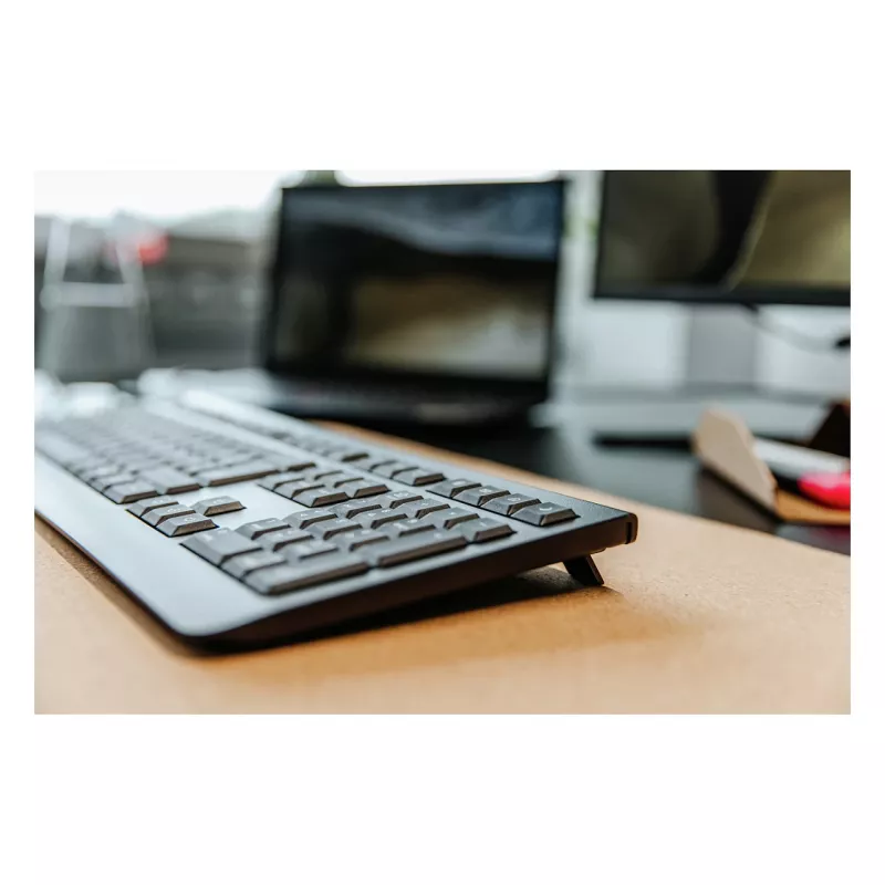 Cherry KW 3000 yleisnäppäimistö RF langaton QWERTY portugalilainen musta