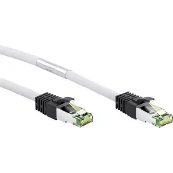 Goobay CAT 8.1 -verkkokaapeli, S/FTP (PiMF), valkoinen, 2 m - LSZH halogeeniton, kupari AWG 24 (55125)