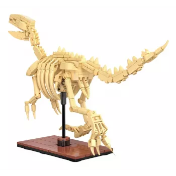 Rakennussarja Jamara CaDA dinosauruksen fossiili Stegosaurus — 297 osaa, ikä 8+, beige/ruskea