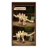 Rakennussarja Jamara CaDA dinosauruksen fossiili Stegosaurus — 297 osaa, ikä 8+, beige/ruskea