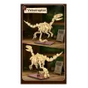 Rakennussarja Jamara CaDA dinosauruksen fossiili Velociraptor — 256 osaa, ikä 8+, beige/ruskea