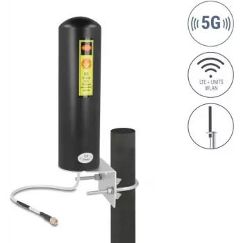 Antenni DELOCK 10037 5G LTE SMA-uros ympärisäteilevä vahvistus 3–5 dBi