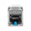 Kaapeli RJ45-uros Keystone-moduuliin RJ45-naaras DeLOCK 87029