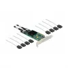 DeLOCK 8-kertainen SATA PCI Express x8 -kortti liitäntäkaapelilla
