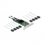 DeLOCK 8-kertainen SATA PCI Express x8 -kortti liitäntäkaapelilla
