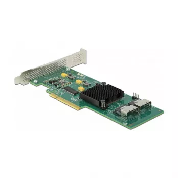 DeLOCK 8-kertainen SATA PCI Express x8 -kortti liitäntäkaapelilla