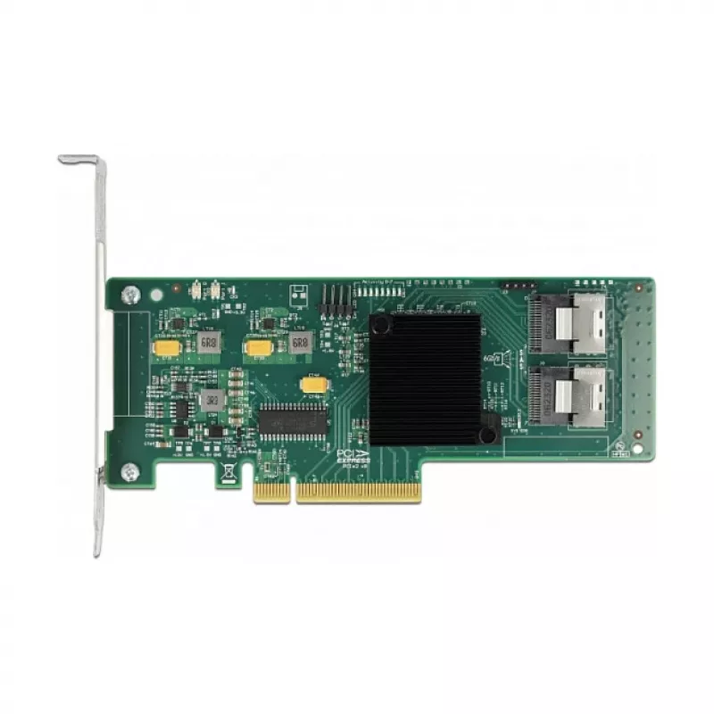 DeLOCK 8-kertainen SATA PCI Express x8 -kortti liitäntäkaapelilla