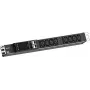Pistorasialista Bachmann BN ESSENTIAL Metered 19 tuumaa 8×C13, 2,0 m kaapeli, CEE7/7-uros (BM0023691)