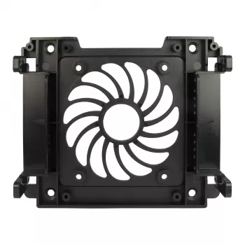 Inter-Tech asennuskehys 1x5,25 1x2,5 / 1x3,5 / 12 cm tuulettimelle