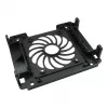 Inter-Tech asennuskehys 1x5,25 1x2,5 / 1x3,5 / 12 cm tuulettimelle