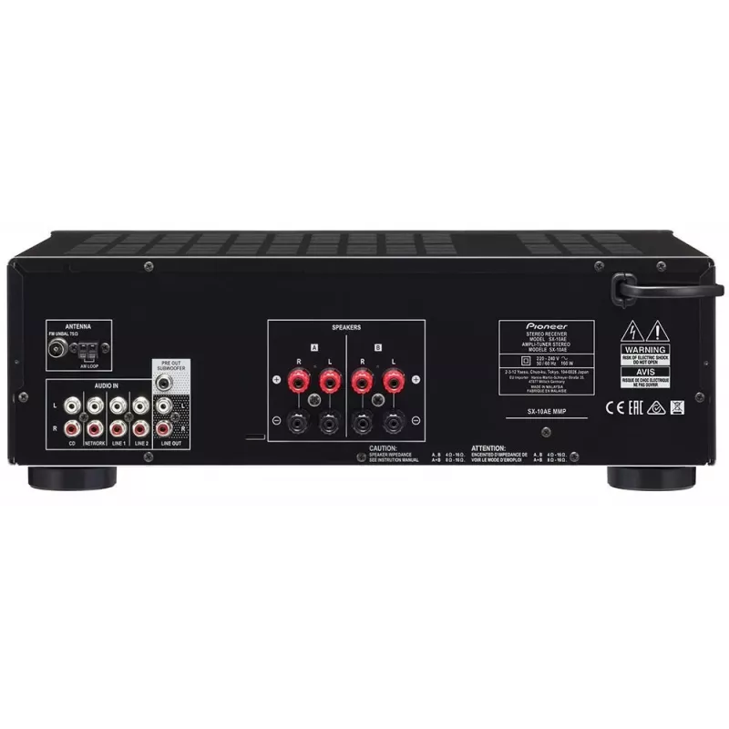 Pioneer SX-10AE 45 W 4.1 kanavaa stereo musta