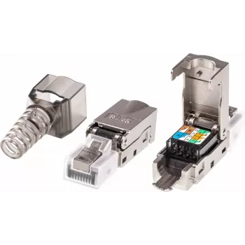 ATEN RJ-45 (J-45) urosliitin 2A-245G, hopea, Cat6A-kaapelointiin