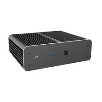 Akasa Euler CMX Mini-ITX tuuletinon PC-kotelo A-ITX61-S1B – musta, Mini-kotelo passiivijäähdytetyille järjestelmille