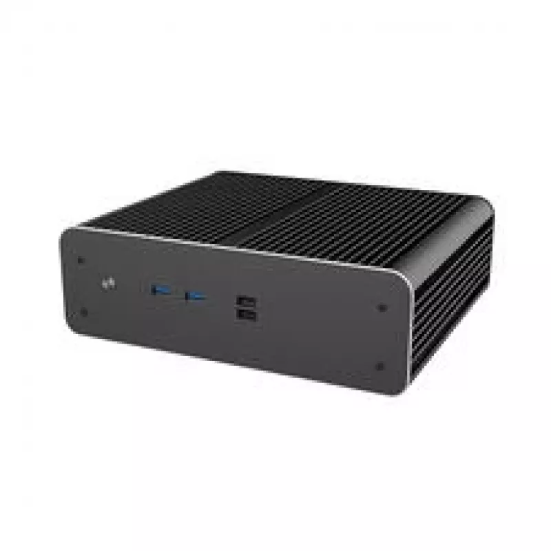 Akasa Euler CMX Mini-ITX tuuletinon PC-kotelo A-ITX61-S1B – musta, Mini-kotelo passiivijäähdytetyille järjestelmille