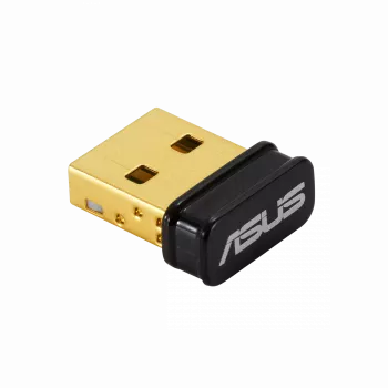 Bluetooth-USB-sovitin ASUS USB-BT600, Bluetooth-liitäntä, USB-isäntä, 1,5 Mbit/s, USB-virralla, musta/kulta
