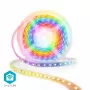 Nedis WIFILS51CRGB älyvalonauha – Wi‑Fi, RGB, 24 W, 1 m kaapeli, 12 mm leveys