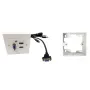 Pistorasiamoduuli HDMI VGA USB-A 3,5 mm Vivolink WI221293