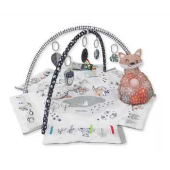 Vauvan leikkipatja milly mally Baby Mat 5in1 Minky – monikäyttöinen 5-in-1-vauvapatja vatsamakuulle, leikkiin, lepoon, konttaamiseen, matkustamiseen