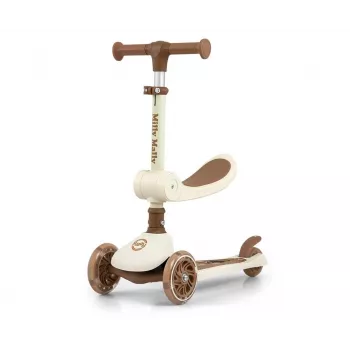 Potkulauta milly mally Milly Mally Scooter Fuzzy Classic — lasten potkulauta, beige